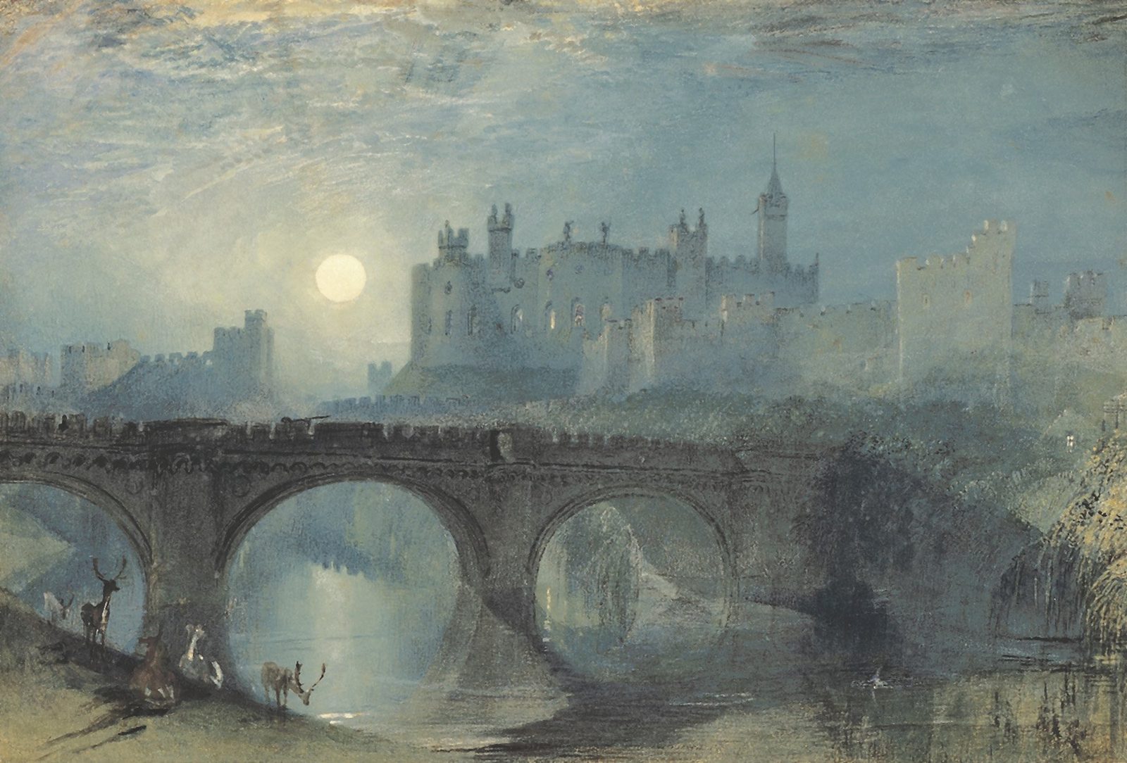 William Turner, ,,Zamek w Alnwick"
