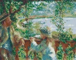 P. A. Renoir, ,,W pobliżu jeziora"